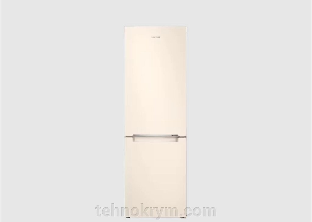 Двухкамерный холодильник Samsung RB30A30N0EL/WT, No Frost , бежевый от компании Интернет-магазин "Технокрым" по продаже телевизоров и бытовой техники - фото 1