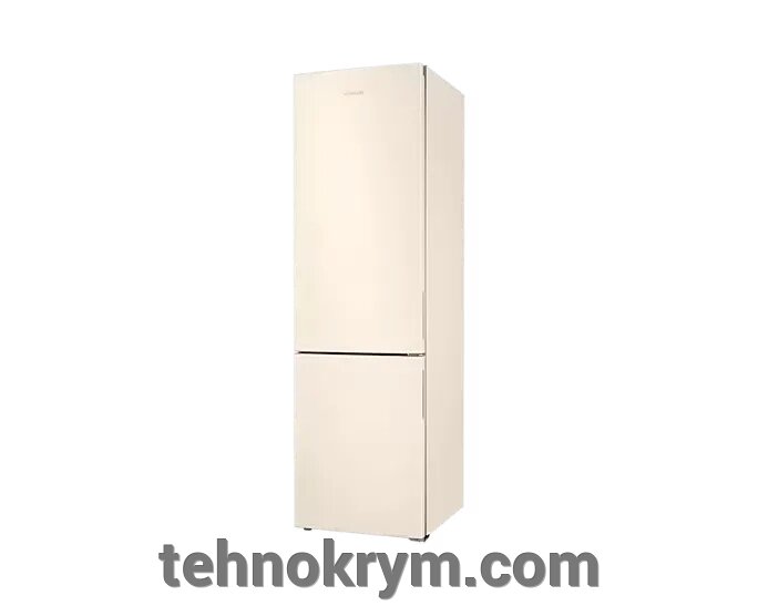 Двухкамерный холодильник Samsung RB37A5001EL, No Frost , бежевый от компании Интернет-магазин "Технокрым" по продаже телевизоров и бытовой техники - фото 1