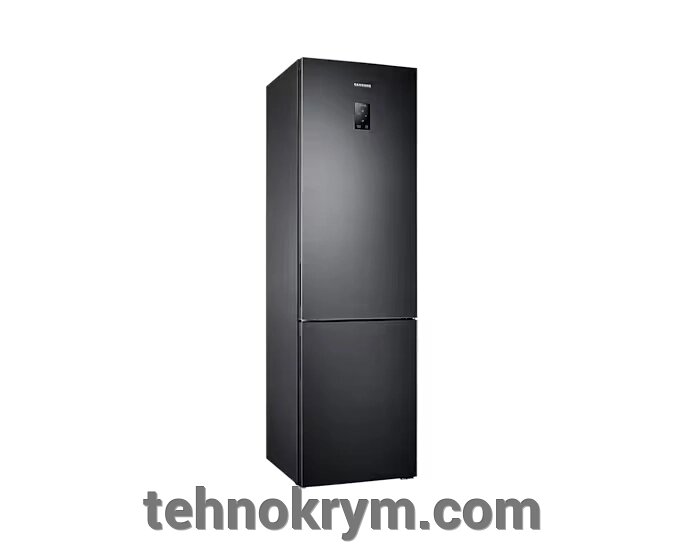 Двухкамерный холодильник Samsung RB37A5291B1/WT, No Frost , черный от компании Интернет-магазин "Технокрым" по продаже телевизоров и бытовой техники - фото 1