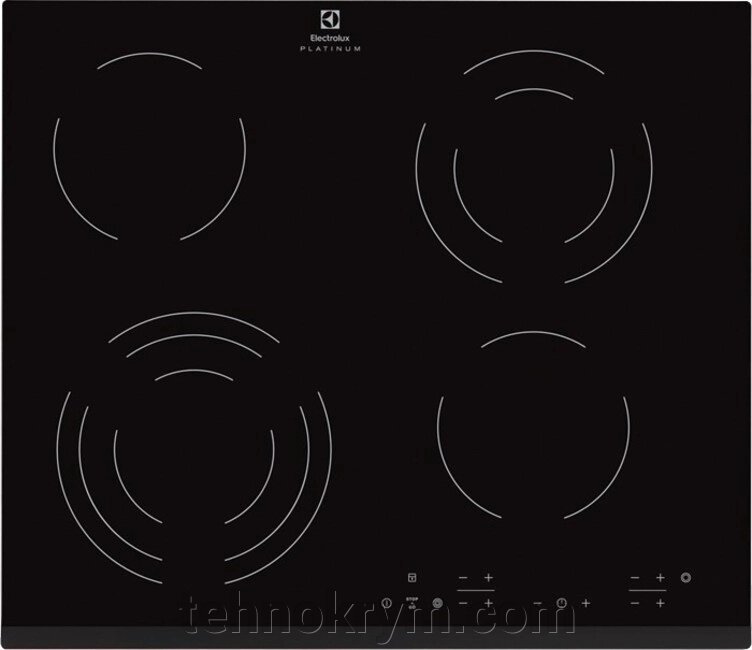 Электрическая поверхность Electrolux CPE6433KF от компании Интернет-магазин "Технокрым" по продаже телевизоров и бытовой техники - фото 1