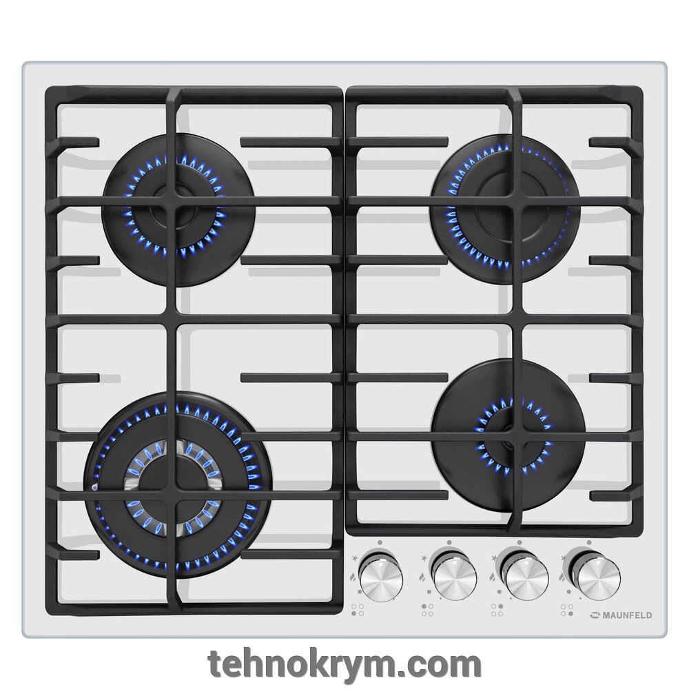 Газовая поверхность MAUNFELD EGHG.64.63CW/G от компании Интернет-магазин "Технокрым" по продаже телевизоров и бытовой техники - фото 1