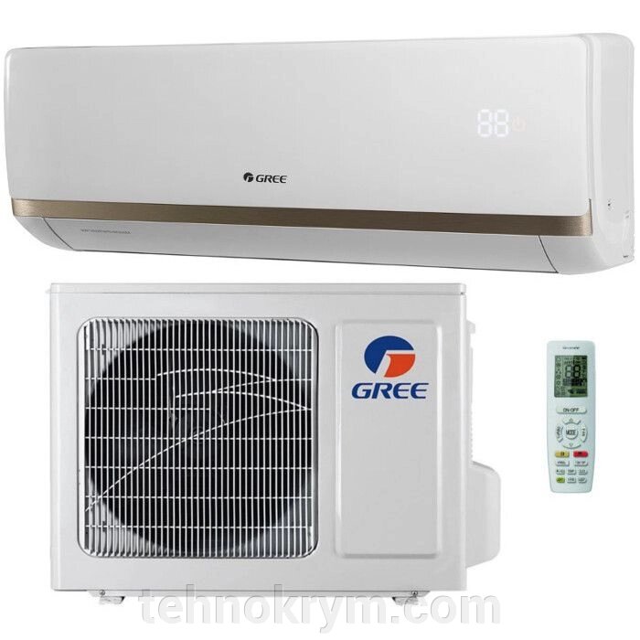 Кондиционер Gree GWH07AAAXA-K6DNA2C, серия Bora Inverter R32 (Wi-Fi в комплекте) от компании Интернет-магазин "Технокрым" по продаже телевизоров и бытовой техники - фото 1