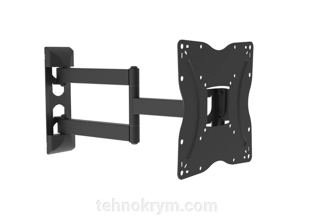 Кронштейн iTECH LCD532, наклонно-поворотный, черный от компании Интернет-магазин "Технокрым" по продаже телевизоров и бытовой техники - фото 1