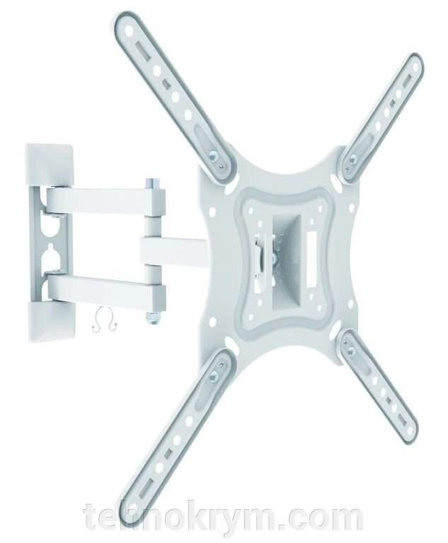 Кронштейн ITech LCD543, наклонно-поворотный, белый от компании Интернет-магазин "Технокрым" по продаже телевизоров и бытовой техники - фото 1