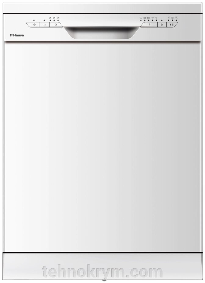 Отдельностоящая посудомоечная машина Hansa ZWM6777WH от компании Интернет-магазин "Технокрым" по продаже телевизоров и бытовой техники - фото 1