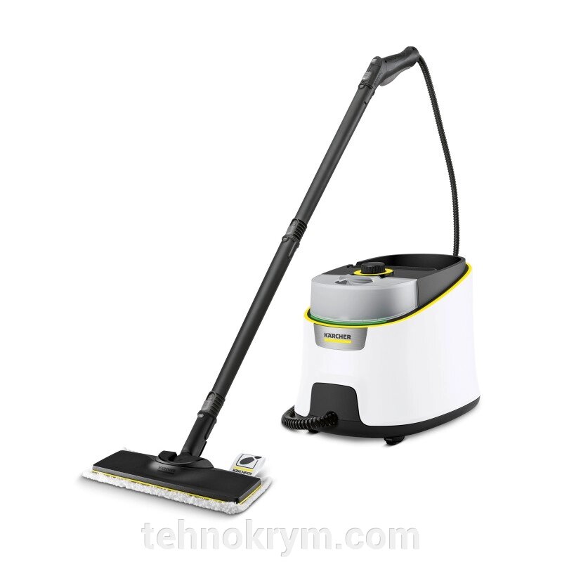 Пароочиститель напольный Karcher EasyFix SC 4 Deluxe белый (1.513-460.0) от компании Интернет-магазин "Технокрым" по продаже телевизоров и бытовой техники - фото 1