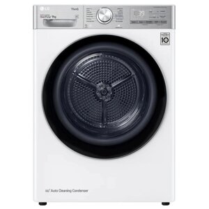 Сушильная машина LG DC90V9V9E, тепловой насос, инверторный мотор, автоочистка конденсата, загрузка 9 кг