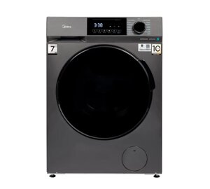 Стиральная машина Midea MFC3712BSW40/S, инверторный мотор, стирка с паром, загрузка 7 кг