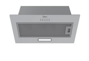Вытяжка Midea MH60I301X, производительность 600 м3/ч, серебристый