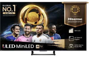 Телевизор Hisense 55U7Q, операционная система VIDAA, 4K Ultra HD, MiniLED