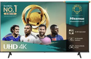 Телевизор Hisense 55A6Q, операционная система VIDAA, 4K Ultra HD