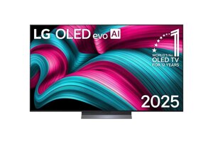 Телевизор LG OLED65C5RLA, операционная система webOS 25, 4K Ultra HD, OLED, пульт Magic Remote