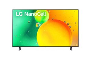Smart телевизор LG 55NANO756QA, Ultra HD, черный, webOS 22