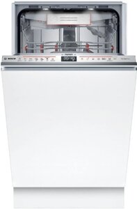 Встраиваемая посудомоечная машина Bosch SPV6ZMX17E, инверторный мотор, цеолит + теплообменник, луч на полу,10 комплектов