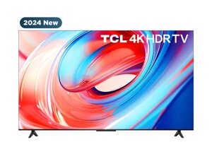 Smart телевизор TCL 75V6B, Ultra HD, ОС Google TV (Android 11), черный