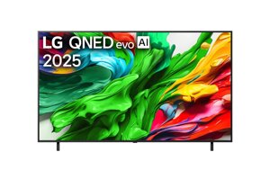 Телевизор LG 75QNED86A6A, операционная система webOS 25, 4K Ultra HD, пульт Magic Remote