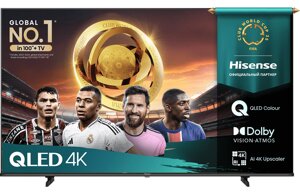 Телевизор Hisense 43E7Q, операционная система VIDAA, Ultra HD 4K, QLED
