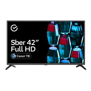 Smart телевизор Sber SDX-42F2018, ОС Салют