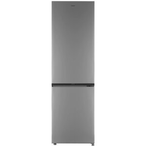 Двухкамерный холодильник Candy CFN6200S, No Frost, серебристый