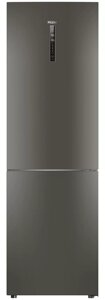 Двухкамерный холодильник Haier C2F636CFRGU1, Total NoFrost, зона свежести, серебристый