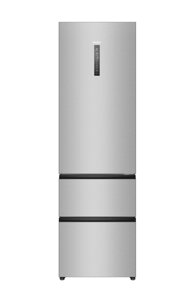 Трёхкамерный холодильник Haier A4F639CXMVU1, инверторный компрессор, Total NoFrost, зона свежести, нержавеющая сталь