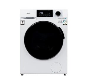 Стиральная машина Midea MFC3712BSW40/W, инверторный мотор, стирка с паром, загрузка 7 кг