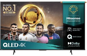Телевизор Hisense 55E7Q PRO, операционная система VIDAA, 4K Ultra HD, QLED