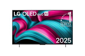 Телевизор LG OLED42C5RLA, операционная система webOS 25, 4K Ultra HD, OLED, пульт Magic Remote