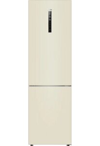 Двухкамерный холодильник Haier C2F637CCGU1, Total NoFrost, зона свежести, бежевый