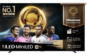 Телевизор Hisense 100U7Q PRO, операционная система VIDAA, 4K Ultra HD, MiniLED