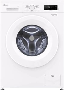 Стиральная машина LG F2Y1VS3W, прямой привод, инверторный мотор, стирка с паром, загрузка 9 кг