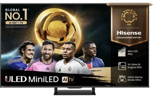 Телевизор Hisense 55U7Q PRO, операционная система VIDAA, 4K Ultra HD, MiniLED