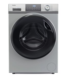 Стиральная машина с сушкой Haier HWD80-BP14929S, инверторный мотор, стирка с паром, загрузка 8 кг/сушка 5 кг, серебристы
