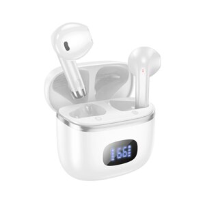 Bluetooth-наушники беспроводные вакуумные Hoco EQ1 Music guide (White)