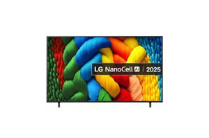 Телевизор LG 75NANO80A6B, операционная система webOS 25, 4K Ultra HD, пульт Magic Remote