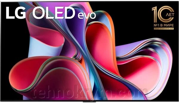 Smart OLED телевизор LG OLED55G3RLA, Ultra HD,  webOS 23 от компании Интернет-магазин "Технокрым" по продаже телевизоров и бытовой техники - фото 1