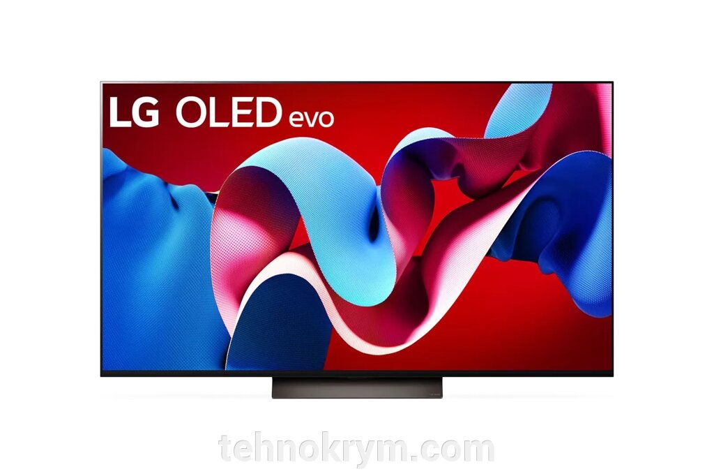 Smart OLED телевизор LG OLED77C4RLA, Ultra HD,  webOS 24 от компании Интернет-магазин "Технокрым" по продаже телевизоров и бытовой техники - фото 1