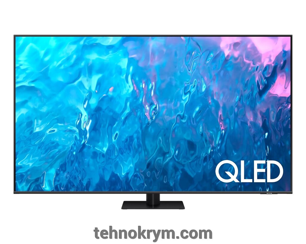 Smart QLED телевизор SAMSUNG QE55Q70CAU, Ultra HD, на квантовых точках, ОС Tizen 7.0 от компании Интернет-магазин "Технокрым" по продаже телевизоров и бытовой техники - фото 1