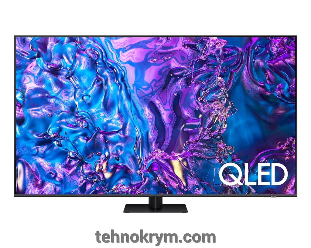 Smart QLED телевизор SAMSUNG QE55Q70DAUXRU, Ultra HD, на квантовых точках, ОС Tizen 8.0 от компании Интернет-магазин "Технокрым" по продаже телевизоров и бытовой техники - фото 1