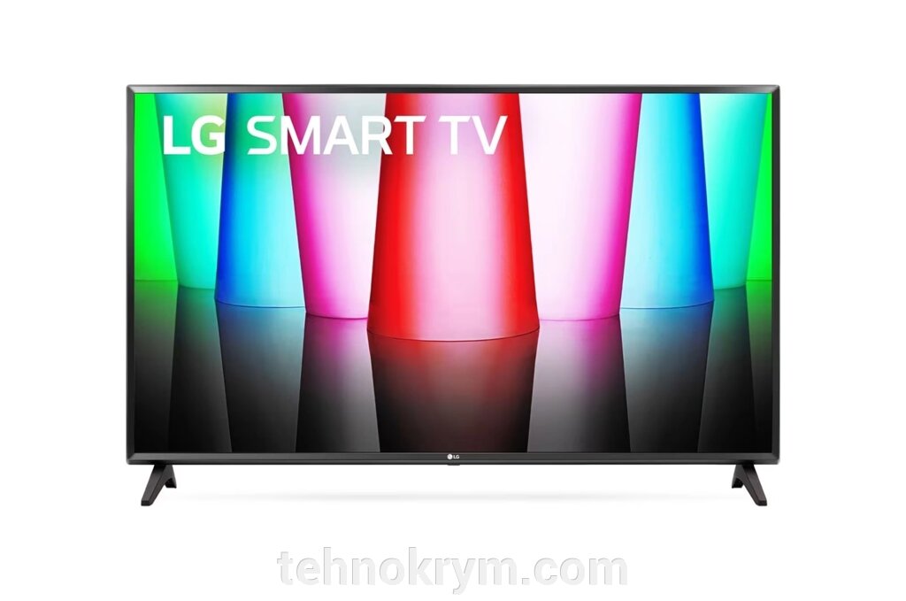 Smart телевизор LG 32LQ570B6LA, черный, WebOS 22 от компании Интернет-магазин "Технокрым" по продаже телевизоров и бытовой техники - фото 1