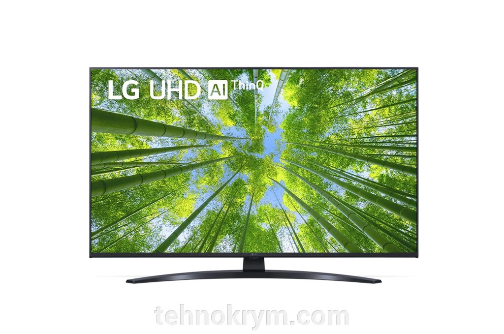 Smart телевизор LG 43UQ81003LB, Ultra HD, черный, webOS 22 от компании Интернет-магазин "Технокрым" по продаже телевизоров и бытовой техники - фото 1