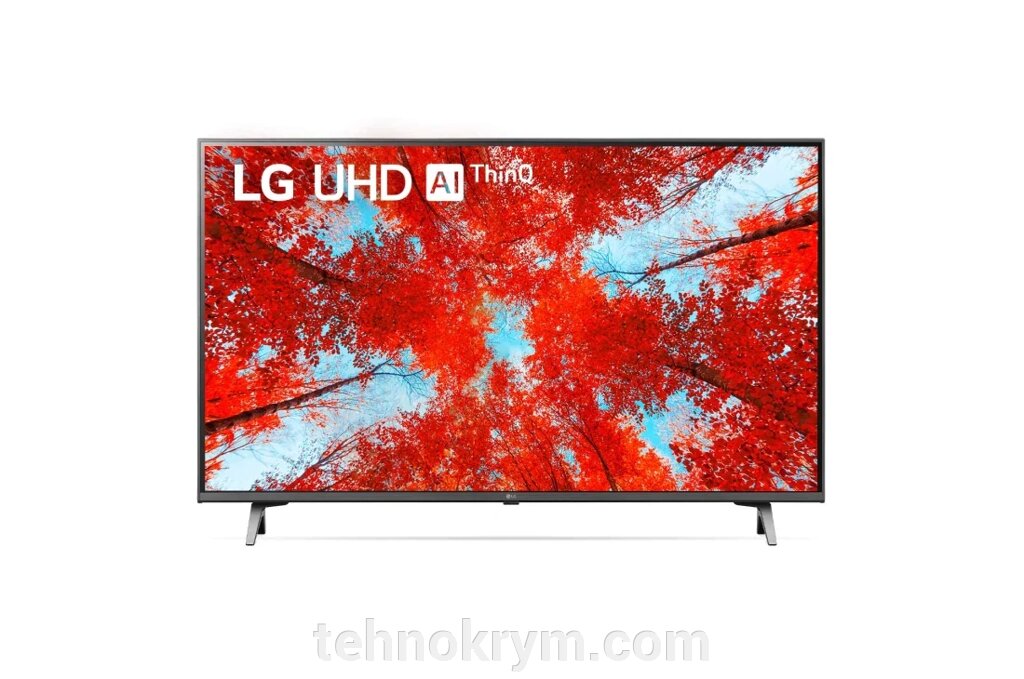Smart телевизор LG 43UQ90006LD, Ultra HD, черный, webOS 22 от компании Интернет-магазин "Технокрым" по продаже телевизоров и бытовой техники - фото 1