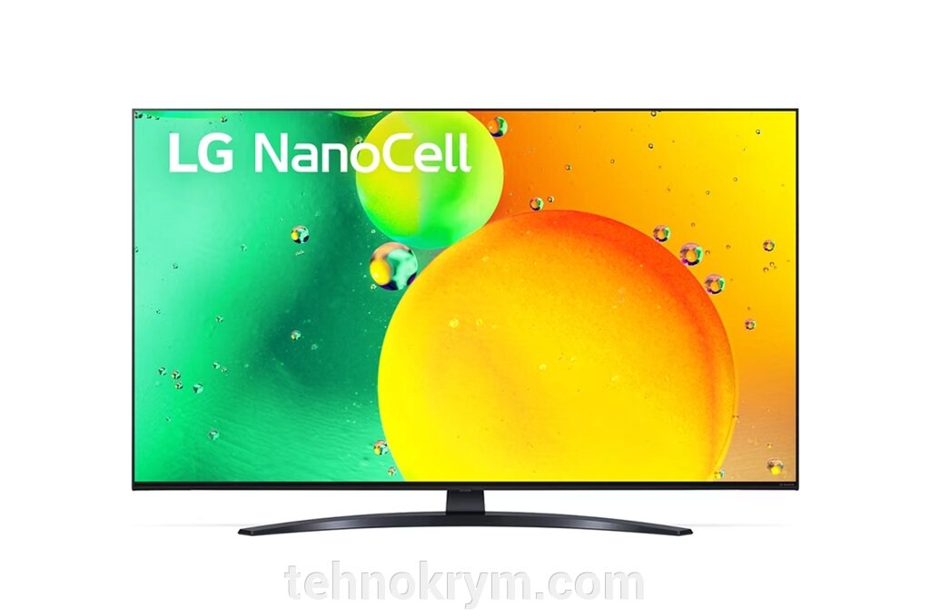 Smart телевизор LG 50NANO769QA, Ultra HD, синяя сажа, webOS 22 от компании Интернет-магазин "Технокрым" по продаже телевизоров и бытовой техники - фото 1