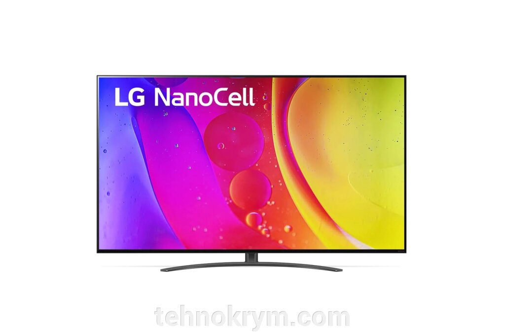 Smart телевизор LG 50NANO826QB, Ultra HD, черный, webOS 22 от компании Интернет-магазин "Технокрым" по продаже телевизоров и бытовой техники - фото 1