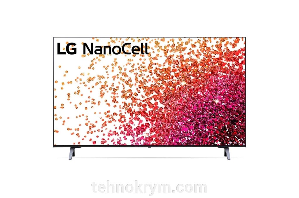 Smart телевизор LG 55NANO756PA, Ultra HD, черный, webOS 6.0 ##от компании## Интернет-магазин "Технокрым" по продаже телевизоров и бытовой техники - ##фото## 1