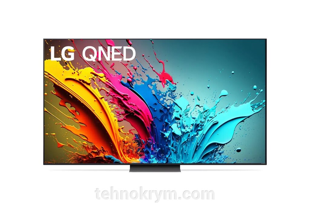 Smart телевизор LG 55QNED86T6A, Ultra HD, черный, webOS 24 от компании Интернет-магазин "Технокрым" по продаже телевизоров и бытовой техники - фото 1