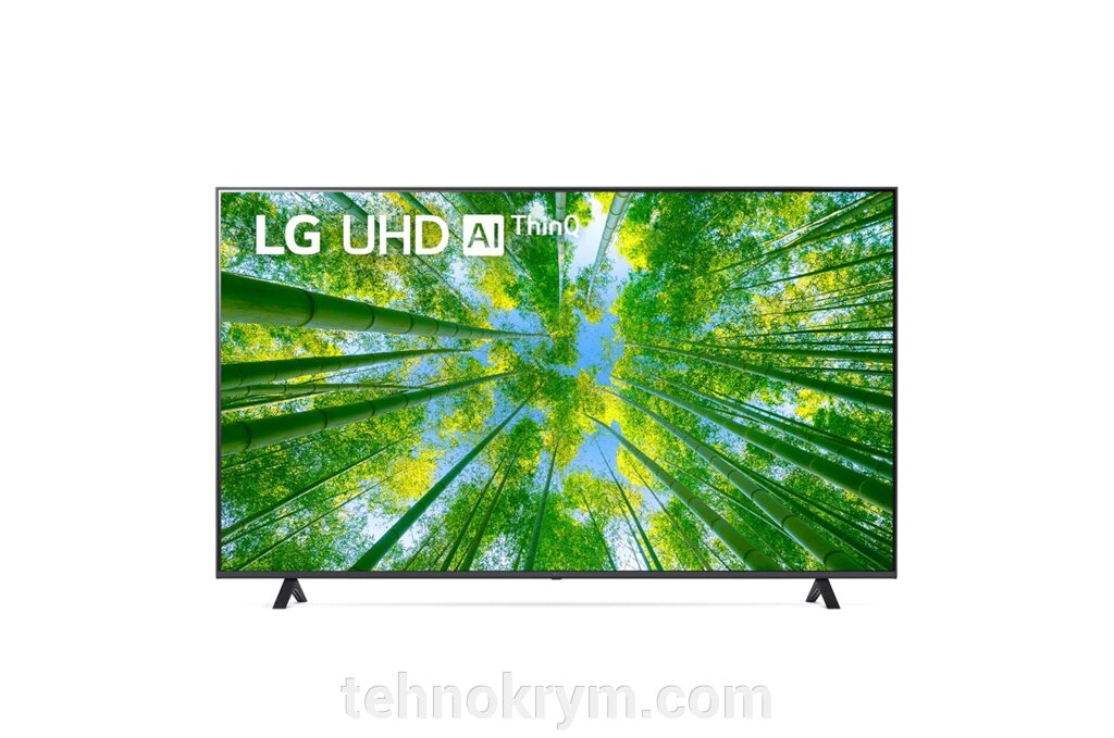 Smart телевизор LG 55UQ80006LB, Ultra HD, серый, webOS 22 от компании Интернет-магазин "Технокрым" по продаже телевизоров и бытовой техники - фото 1
