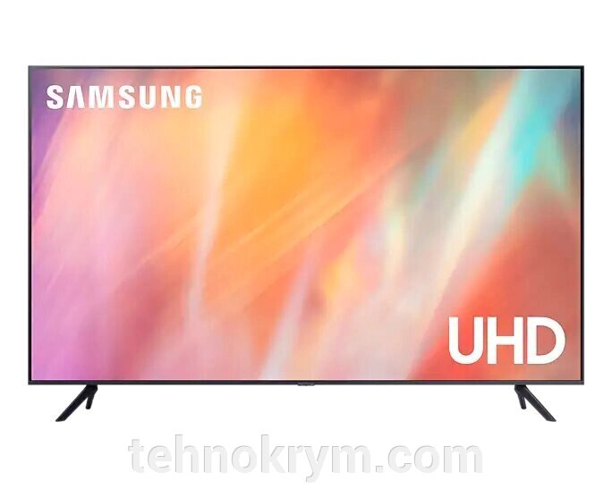 Smart телевизор Samsung UE43AU7100UXRU, Ultra HD, ОС Tizen 6.0 от компании Интернет-магазин "Технокрым" по продаже телевизоров и бытовой техники - фото 1