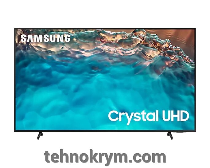 Smart телевизор Samsung UE43BU8000U, Ultra HD, ОС Tizen 6.5 от компании Интернет-магазин "Технокрым" по продаже телевизоров и бытовой техники - фото 1