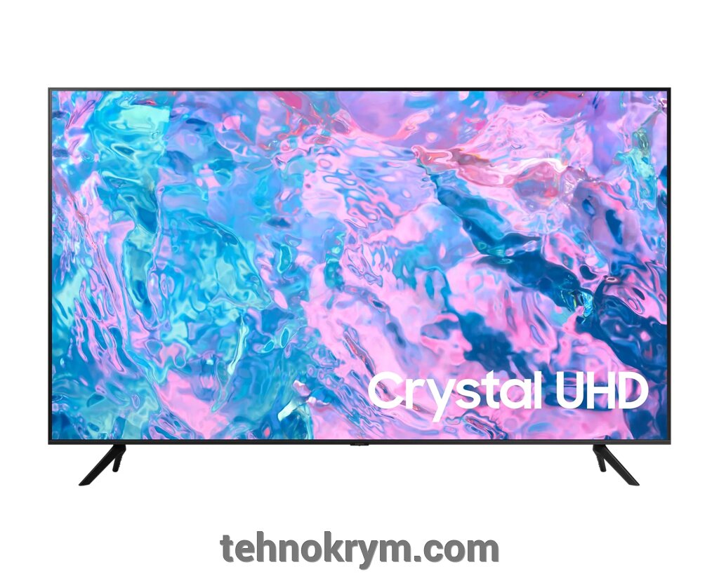 Smart телевизор Samsung UE43CU7100U, Ultra HD, ОС Tizen 7.0 от компании Интернет-магазин "Технокрым" по продаже телевизоров и бытовой техники - фото 1